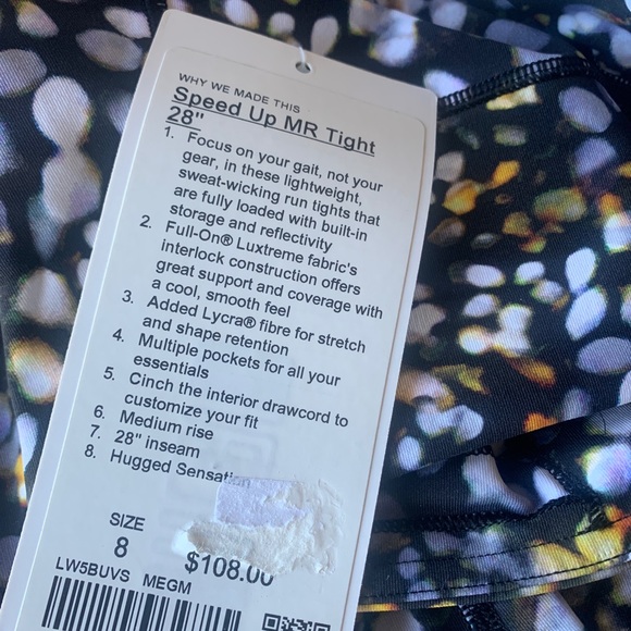Lululemon Speed up MR Tight 28” Metro Glow - Picture 8 of 11